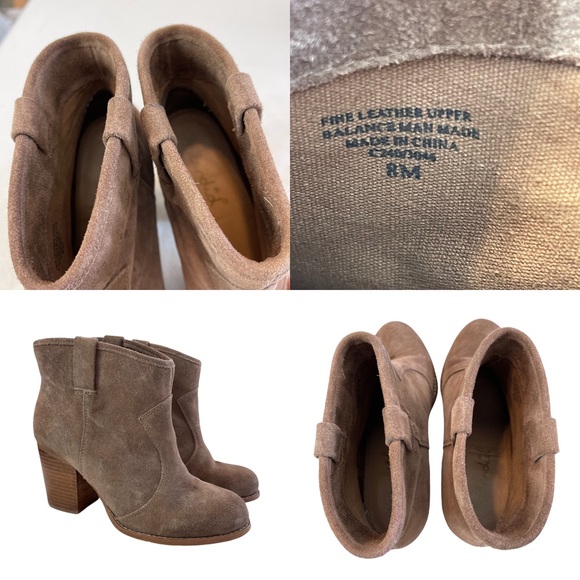 Splendid Lakota Suede Ankle Booties Size 8M - Picture 14 of 16